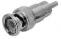 BNC-Male to RCA-Male Coaxial Adapter Connector