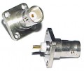 Jetstream JT30P - BNC-Female 4-Hole Panel Coaxial Connector