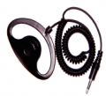 OPEK EP-1C Deluxe Earphone with 3.5 mm Mono Plug 4-Foot Curly Cable