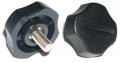 OPEK KN-3P - Replacement Knob for Ham and CB Radios 3 mm Threads