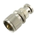 BNC-Male to PL-259 UHF-Male Coaxial Adapter Connector