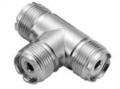 Jetstream JT101010 - SO-239 ALL-Female UHF Tee Coaxial Connector