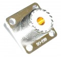SO-239 UHF-Female 4-Hole Panel Mount Coax Connector - 0511C