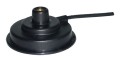 OPEK AM-1035 - 3/8” x 24T Magnetic Antenna Mount Black Cover PL-259